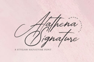 Alathena Signature: A Handwritten Font for Authentic Editorial Design