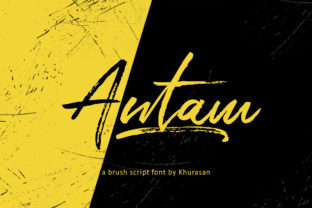 Antam Script: A Handwritten Font for Retro Web Design