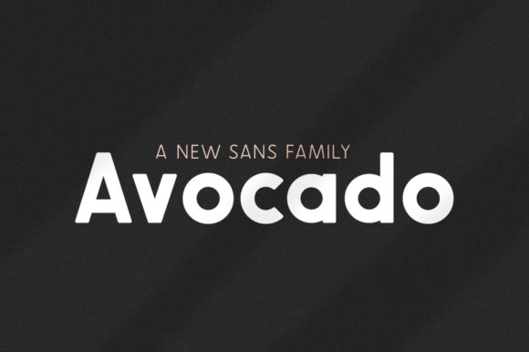 Avocado Family: A Versatile Sans Serif Font for Creative Makers
