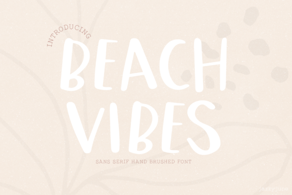 Beach Vibes: A Handwritten Font for Creative Makers