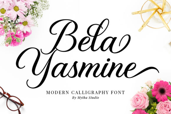 Bela Yasmine: A Versatile Script Font for Creative Campaigns