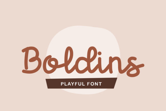 Boldins: A Joyful Script Font for Web Design