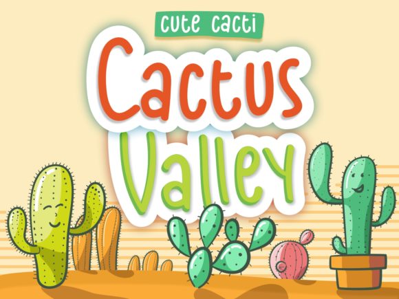 Cactus Valley: A Playful Handwritten Font for Creative Campaigns
