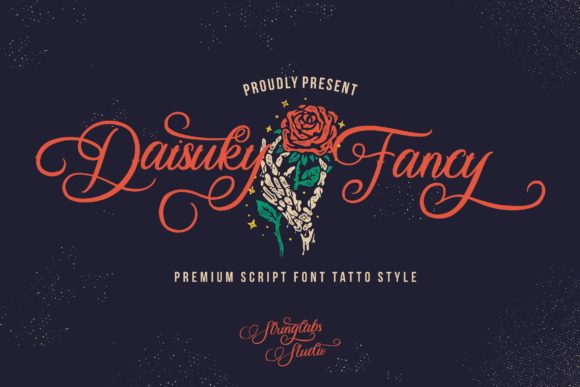 Daisuky Fancy: A Delicate Script Font for Elegant Editorial Design