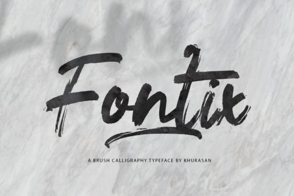 Fontix: A Handwritten Font for Creative Craft Projects