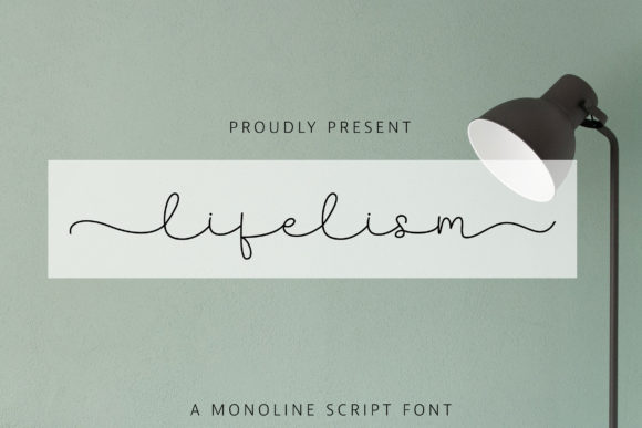 Lifelism: A Delicate Script Font for Editorial Design
