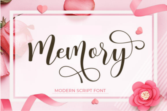 Memory: A Handwritten Font for Web Designers and Digital Creators