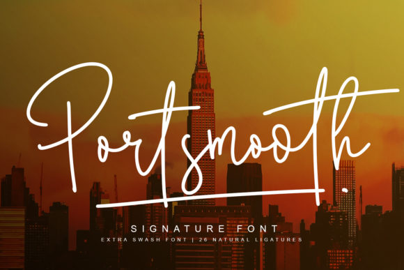 Portsmooth: A Handwritten Font That Elevates Your Editorial Design