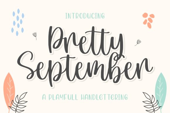 Pretty September Font for Playful Branding and Campaign Design