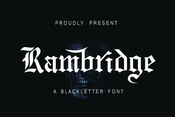 Rambridge Font for Bold Branding and Eye-Catching Campaigns