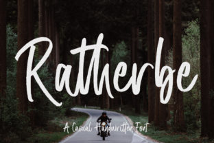 Ratherbe: A Modern Brush Font for Dynamic Campaigns