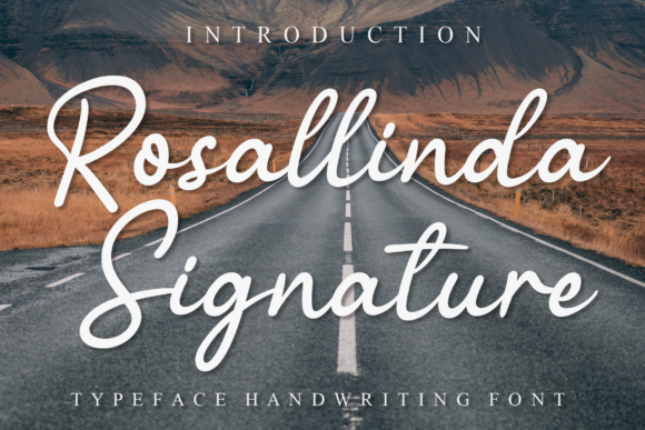 Rosallinda Signature: A Script Font That Elevates Brand Identity