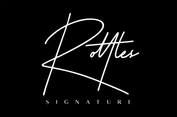 Rottles Signature for Professional Branding and Design
