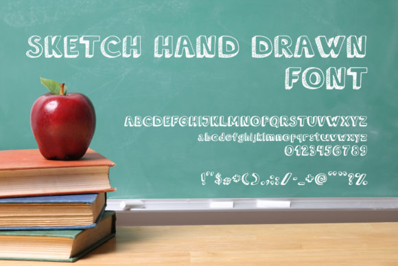 Sketch Hand Drawn Font: A Free Download for Creative Projects