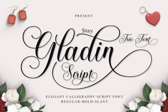 Stay Gladin: A Handwritten Font for Elegant Editorial Design
