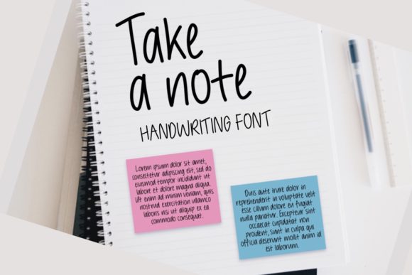Take a Note: A Handwritten Font for Impactful Branding