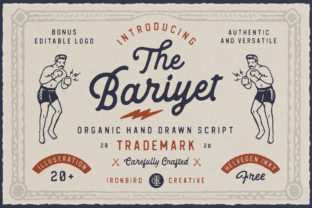 The Bariyet – A Vintage-Style Font for Digital Creativity