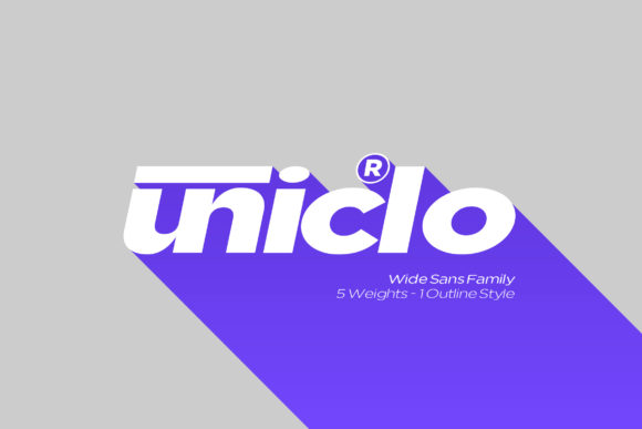 Uniclo: A Minimal Sans Serif Font for Modern Web Design