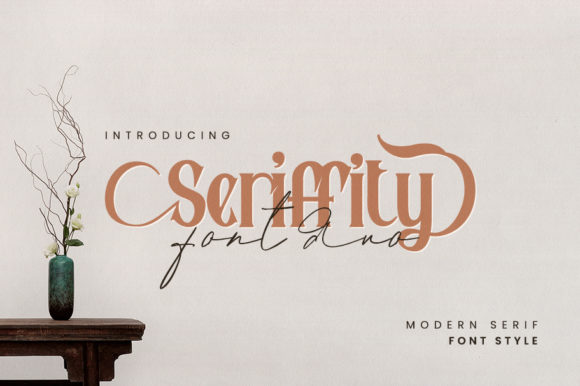 Upgrade Your Brand with Seriffity Duo Font