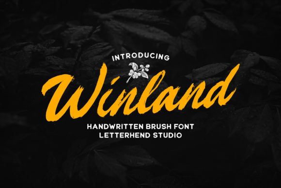 Winland: A Vintage Cursive Font for Modern Branding