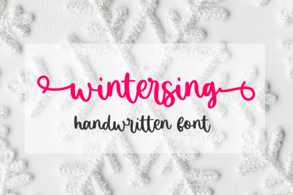 Wintersing Handwritten Font for Digital Creativity